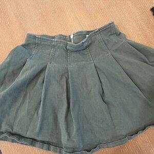 Gianni Bini Olive Skater Skirt